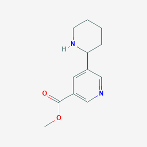 Methyl 5-(piperidin-2-YL)nicotinate