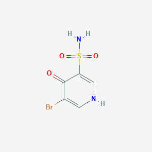 5-Bromo-4-oxo-1,4-dihydropyridine-3-sulfonamide