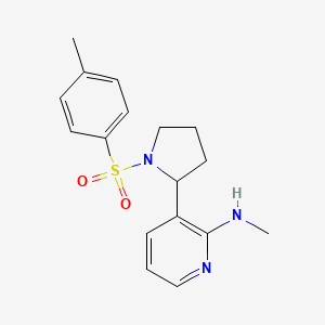 N-Methyl-3-(1-tosylpyrrolidin-2-yl)pyridin-2-amine