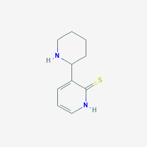 3-(Piperidin-2-yl)pyridine-2(1H)-thione