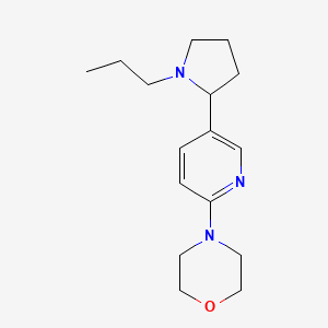 4-(5-(1-Propylpyrrolidin-2-yl)pyridin-2-yl)morpholine