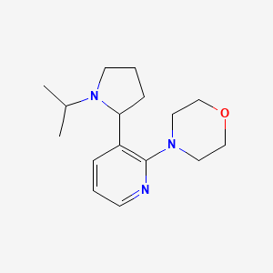 4-(3-(1-Isopropylpyrrolidin-2-yl)pyridin-2-yl)morpholine