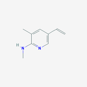 N,3-Dimethyl-5-vinylpyridin-2-amine