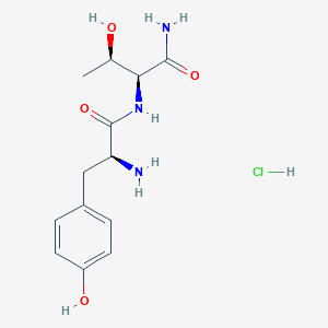 molecular formula C13H20ClN3O4 B1180460 H-Tyr-Thr-NH2 CAS No. 123952-20-5