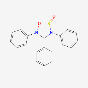 molecular formula C19H16N2O2S B1180465 3,4,5-Triphenyl-1,2,3,5-oxathiadiazolidine 2-oxide 