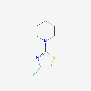 4-Chloro-2-(piperidin-1-YL)thiazole