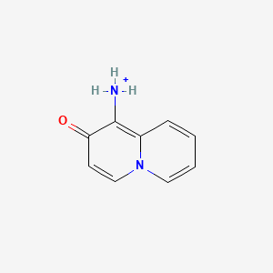 1-Amino-2-hydroxyquinolizinium