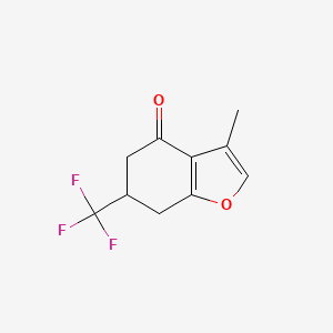 3-Methyl-6-(trifluoromethyl)-6,7-dihydrobenzofuran-4(5H)-one