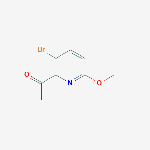 1-(3-Bromo-6-methoxypyridin-2-yl)ethanone