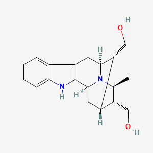molecular formula C19H24N2O2 B1180506 Dihydroperaksine CAS No. 16100-84-8