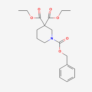 Diethyl 1-Cbz-piperidine-3,3-dicarboxylate