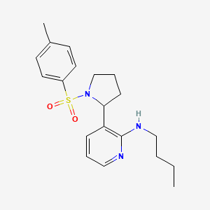 N-Butyl-3-(1-tosylpyrrolidin-2-yl)pyridin-2-amine