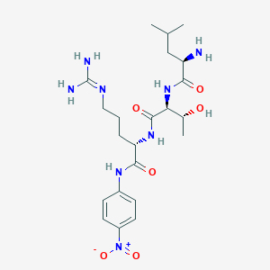molecular formula C22H36N8O6 B1180522 D-Leucyl-L-threonyl-N-(4-nitrophenyl)-L-argininamide CAS No. 122630-72-2