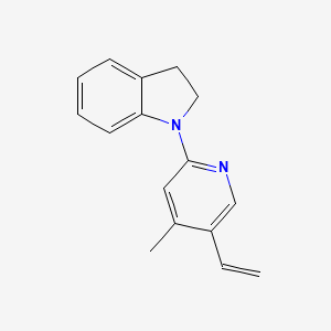 1-(4-Methyl-5-vinylpyridin-2-yl)indoline