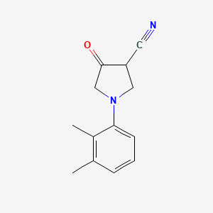 1-(2,3-Dimethylphenyl)-4-oxopyrrolidine-3-carbonitrile