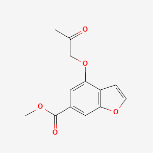 Methyl 4-(2-oxopropoxy)benzofuran-6-carboxylate