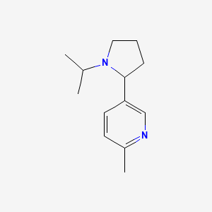 5-(1-Isopropylpyrrolidin-2-yl)-2-methylpyridine