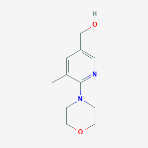 (5-Methyl-6-morpholinopyridin-3-yl)methanol