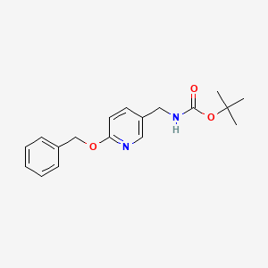 tert-Butyl ((6-(benzyloxy)pyridin-3-yl)methyl)carbamate