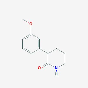 3-(3-Methoxyphenyl)piperidin-2-one