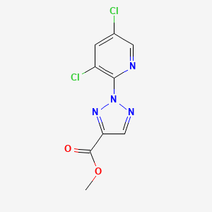 Methyl 2-(3,5-dichloropyridin-2-yl)-2H-1,2,3-triazole-4-carboxylate