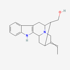 molecular formula C19H22N2O B1180589 16-Epinormacusine B CAS No. 124096-81-7