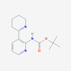 tert-Butyl(3,4,5,6-tetrahydro-[2,3'-bipyridin]-2'-yl)carbamate