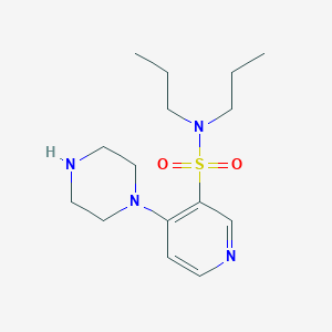 4-(Piperazin-1-yl)-N,N-dipropylpyridine-3-sulfonamide