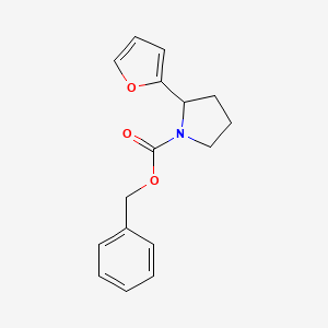 Benzyl2-(furan-2-yl)pyrrolidine-1-carboxylate