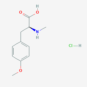 molecular formula C11H15NO3·HCl B1180621 H-Mephe(4-meo)-OH CAS No. 168265-06-3