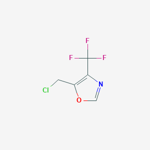 5-(Chloromethyl)-4-(trifluoromethyl)oxazole