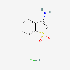 3-Aminobenzo[b]thiophene 1,1-dioxide hydrochloride