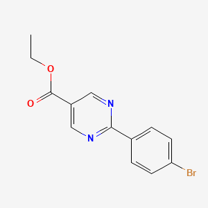 Ethyl 2-(4-bromophenyl)pyrimidine-5-carboxylate