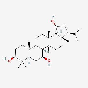 molecular formula C30H50O3 B1180660 Rubiarbonol B CAS No. 130288-60-7