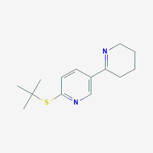 6'-(tert-Butylthio)-3,4,5,6-tetrahydro-2,3'-bipyridine