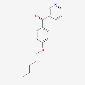 (4-(Pentyloxy)phenyl)(pyridin-3-yl)methanone