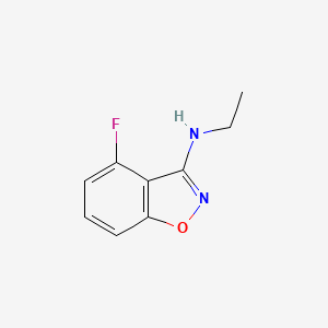 N-Ethyl-4-fluorobenzo[d]isoxazol-3-amine