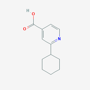 2-Cyclohexylisonicotinic acid