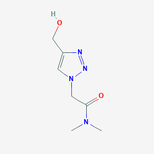 2-(4-(Hydroxymethyl)-1H-1,2,3-triazol-1-yl)-N,N-dimethylacetamide