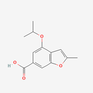 4-Isopropoxy-2-methylbenzofuran-6-carboxylicacid