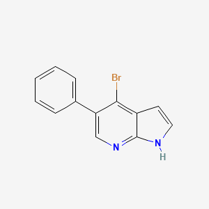 4-Bromo-5-phenyl-1H-pyrrolo[2,3-b]pyridine