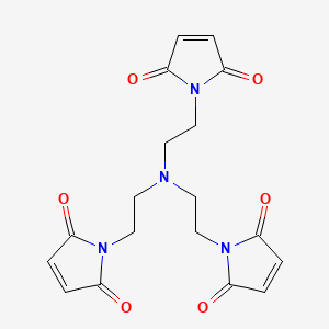 molecular formula C18H18N4O6 B1180715 三(2-马来酰亚乙基)胺 CAS No. 139112-38-2