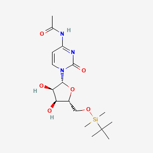 molecular formula C17H29N3O6Si B1180718 2'-TBDMS-Ac-rC CAS No. 119794-51-3