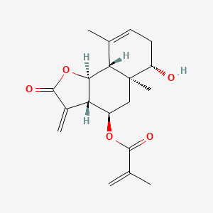 molecular formula C19H24O5 B1180723 8alpha-Methacryloyloxybalchanin CAS No. 104021-39-8