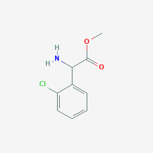 molecular formula C9H10ClNO2 B1180730 2-氨基-2-(2-氯苯基)乙酸甲酯 CAS No. 141109-13-9