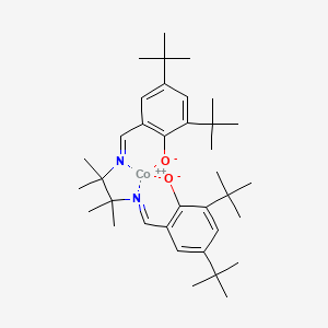 molecular formula C10H11ClF3N3 B1180735 Tetramethylethylene)bis(3,5-di-tert-butylsalicylideneiminato)]cobalt(II) CAS No. 157472-96-3