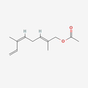 molecular formula C7H10O3 B1180751 (3Z,6E)-8-Ocimenyl acetate CAS No. 197098-61-6