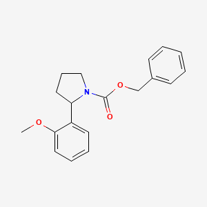 Benzyl 2-(2-methoxyphenyl)pyrrolidine-1-carboxylate