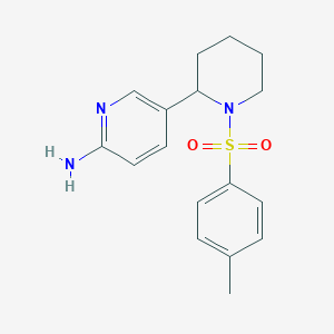 5-(1-Tosylpiperidin-2-yl)pyridin-2-amine