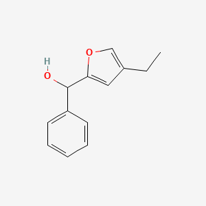 (4-Ethylfuran-2-yl)(phenyl)methanol